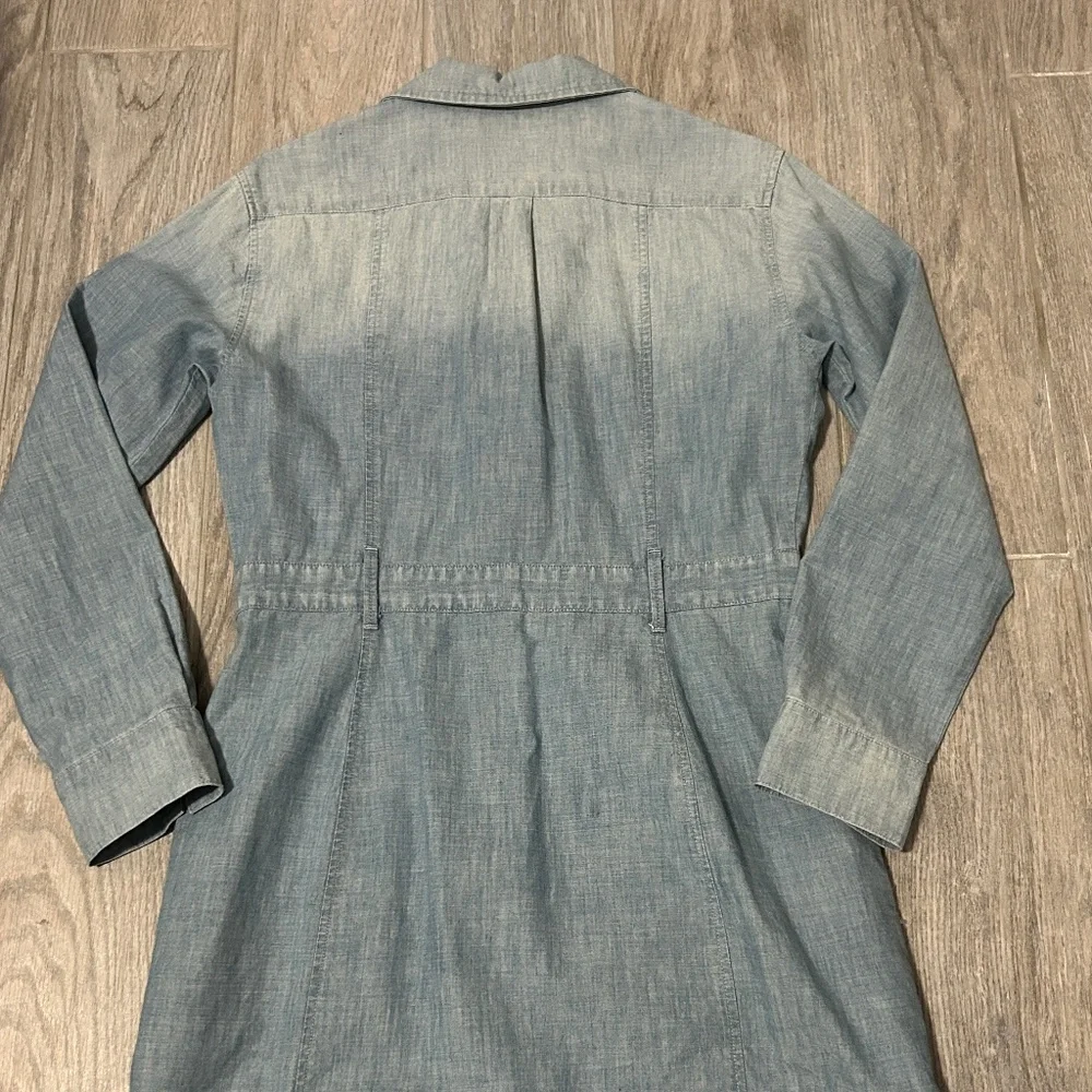 LIKE NEW! Women's J Brand Chambray Dress - XS - Picture 6 of 8